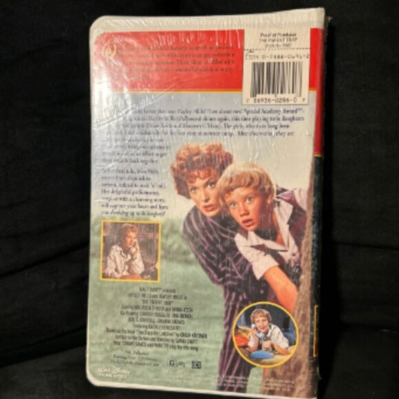 FACTORY SEALED 1961 The Parent Trap VHS Disney - Picture 2 of 2